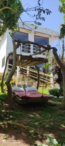 Jardí fora de Hotel Boutique Santa Clara Mesa de los Santos