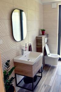 Kúpeľňa v ubytovaní Chata3brezy Vysoké Tatry