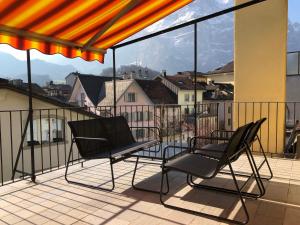 Balkon oz. terasa v nastanitvi Hotel Freihof