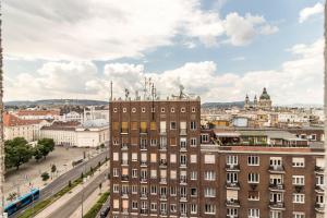Výhľad na mesto Budapešť alebo výhľad na mesto priamo z apartmánu + 7 fotografií