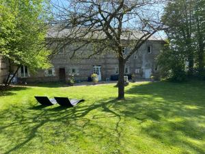Vonkajšia záhrada v ubytovaní Relais Les Loges-Etretat