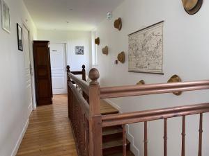 Posteľ alebo postele v izbe v ubytovaní Relais Les Loges-Etretat
