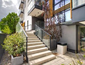Budynek, w którym mieści się apartament