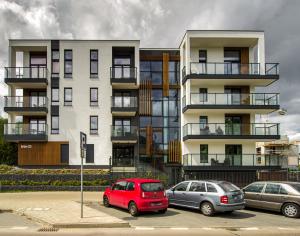 Budynek, w którym mieści się apartament