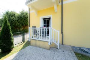 Balkón nebo terasa v ubytování Velden Appartements am Wörthersee