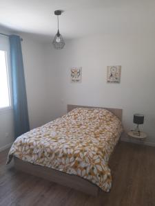 Postel nebo postele na pokoji v ubytování Le Logis de Bonne Anse