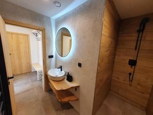 Kúpeľňa v ubytovaní Panorama Lofts Pec