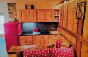 Kuchyň nebo kuchyňský kout v ubytování B&B Le Fió + 9 fotografií