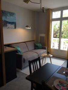 Posezení v ubytování Dinard: studio à 100 m de la plage de L'Ecluse