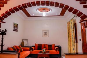 Posezení v ubytování Salma Palms Hôtel