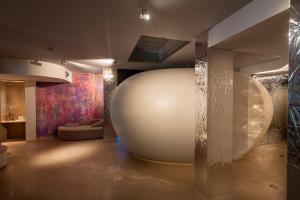 Ένα μπάνιο στο Albergo Cantine Ascheri