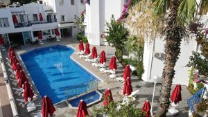 Bazén v ubytování Serhan Hotel nebo v jeho okolí