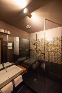 Koupelna v ubytování Hotel Europa Belluno