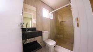 Koupelna v ubytování Viena Apart Hotel