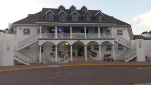 Budova, kde se aparthotel nachází