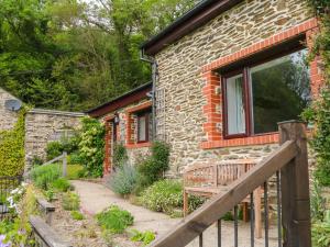 Zahrada ubytování Honeysuckle Cottage