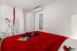 Posteľ alebo postele v izbe v ubytovaní Apartment Sancti Viti