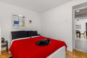 Posteľ alebo postele v izbe v ubytovaní Apartment Sancti Viti