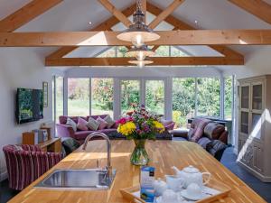 Posezení v ubytování The Old Vicarage Retreat