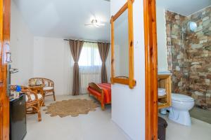 Koupelna v ubytování Casa Nikita