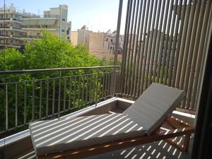 Balkón alebo terasa v ubytovaní Malamas Apartment