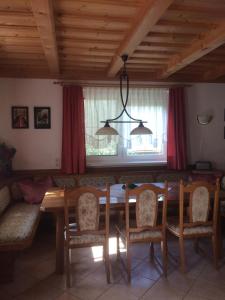 Posezení v ubytování Ferienwohnung Morgensonne