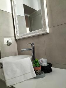 Koupelna v ubytování Casetta albalè