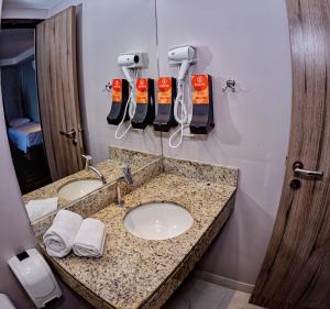 Koupelna v ubytování B Hotel Salvador