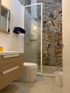 Phòng tắm tại 104 LOFT CENTRO CDMX CONFORT 1° PISO BALCON
