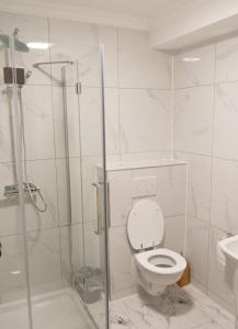 Koupelna v ubytování Hotel Kennedy