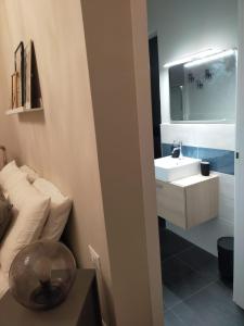 A bathroom at Dimora Caffaro