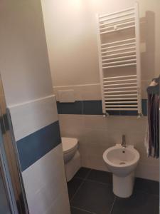 A bathroom at Dimora Caffaro