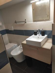 A bathroom at Dimora Caffaro