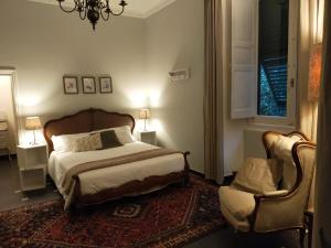 A bed or beds in a room at Dimora Caffaro