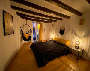 Posteľ alebo postele v izbe v ubytovaní Cornu Karma Apartment El Pati