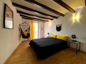 Posteľ alebo postele v izbe v ubytovaní Cornu Karma Apartment El Pati