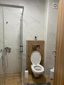 Koupelna v ubytování Apartman 13 + 10 fotografií