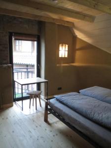 Postel nebo postele na pokoji v ubytování Heidi´s Gästezimmer