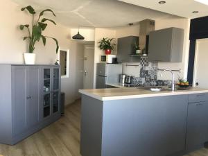 A cozinha ou kitchenette de Rennes vue des Horizons