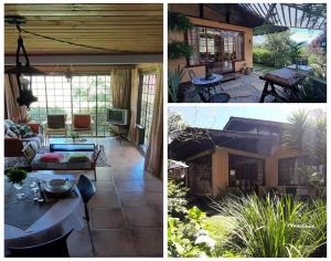 Κήπος έξω από το Chalé Pakere Montanha Lumiar - Conforto a mais de 1000 metros de altitude junto a natureza, wifi, piscina, sauna e água de nascente - locação do chalé sem prestação de serviços +270 φωτογραφίες