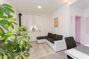 Posezení v ubytování Apartment Luka