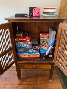 Biblioteca nello chalet
