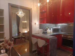 Kuchyňa alebo kuchynka v ubytovaní Elegant Apartment