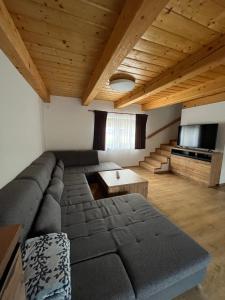 Χώρος καθιστικού στο Chata LINDA