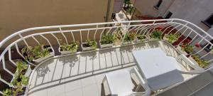 Balkón nebo terasa v ubytování Guesthouse Flora