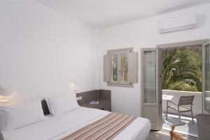 Katil atau katil-katil dalam bilik di Hotel Goulielmos