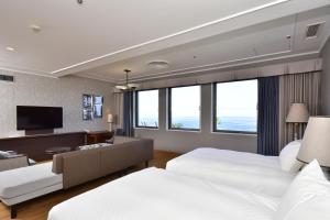 TV o dispositivi per l'intrattenimento presso Kawana Hotel