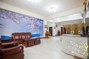 Posezení v ubytování Tian Mama Homestay