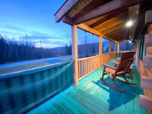 Gallery image of Cozy modern log cabin in the White Mountains - AC - granite - less than 10 minutes from Bretton Woods in Carroll