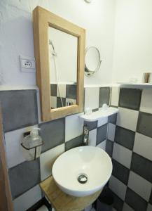 Ένα μπάνιο στο USHA Guest House